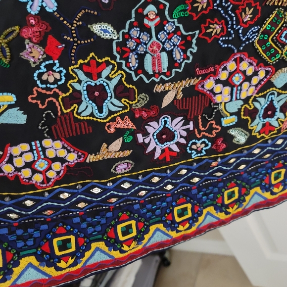 FLORENCIA EMBELLISHED MINI DRESS size 8 - Alice + Olivia - Picture 10 of 16